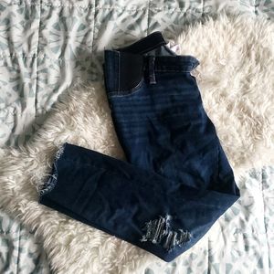Dark Wash | Under Bump | Maternity Jeans